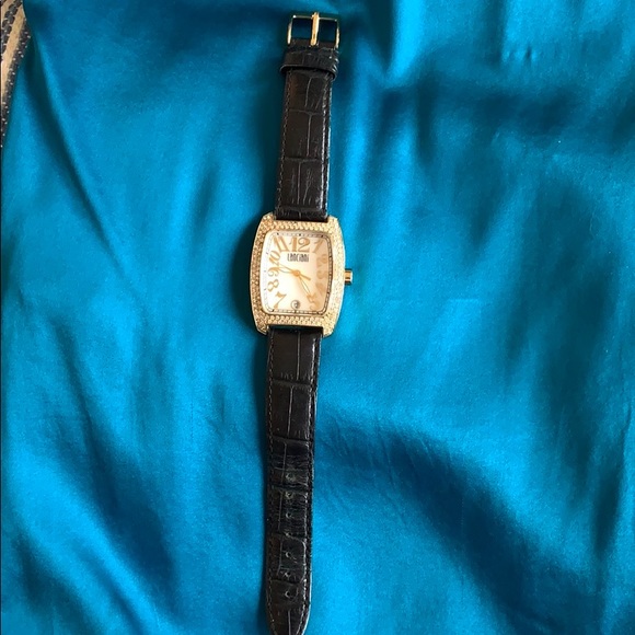 Lanciani gold and Swarovski crystal watch - Picture 2 of 3